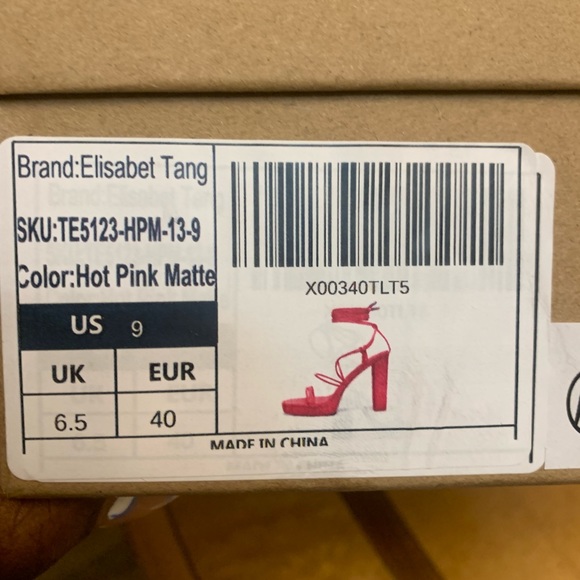 Pink platform Sandals - Picture 3 of 5